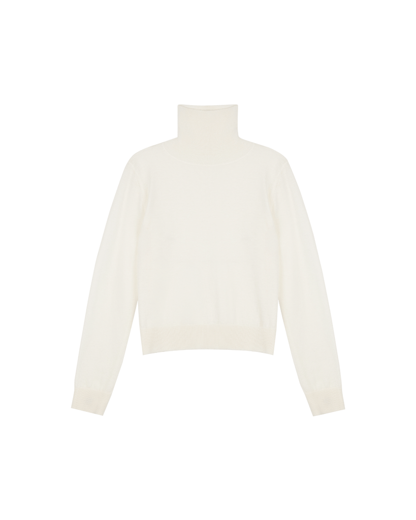 Crève Turtleneck Knit Top