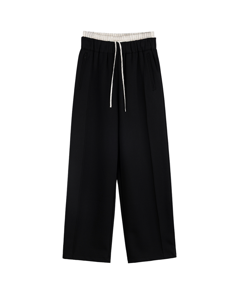 Layered Waist Sweatpants