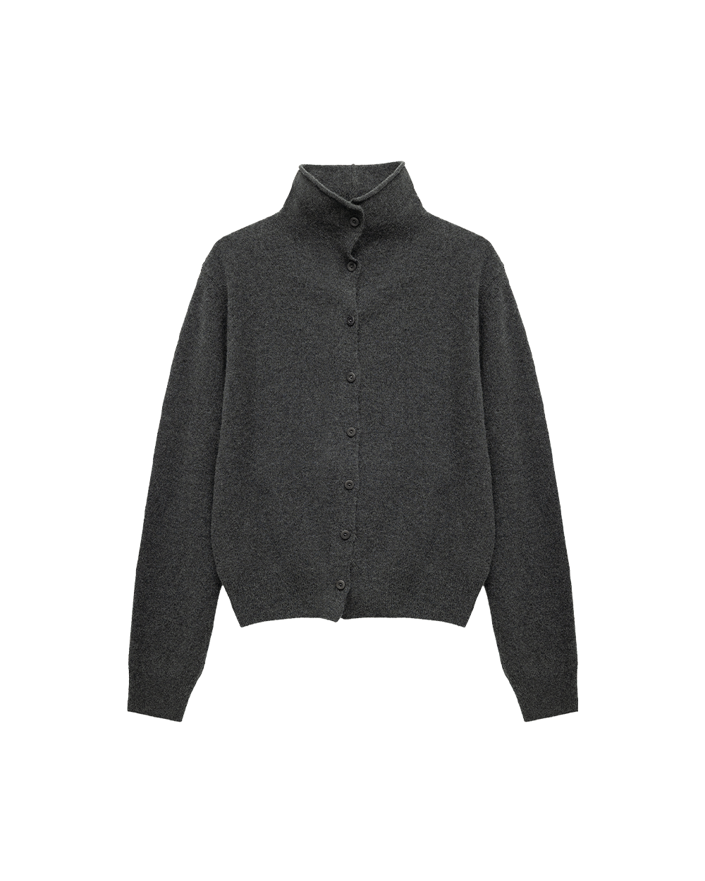 Cozy Mock Neck Cardigan