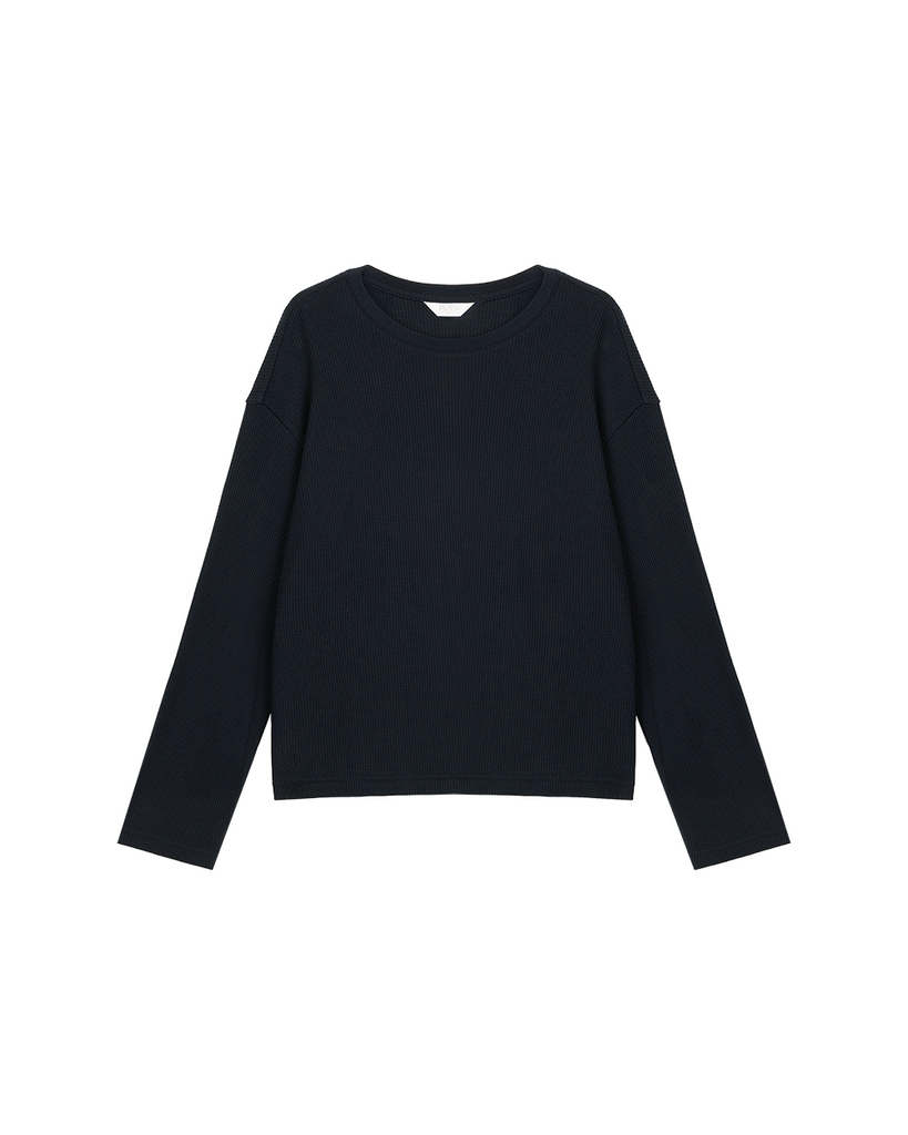 Long Sleeve Waffle Tee