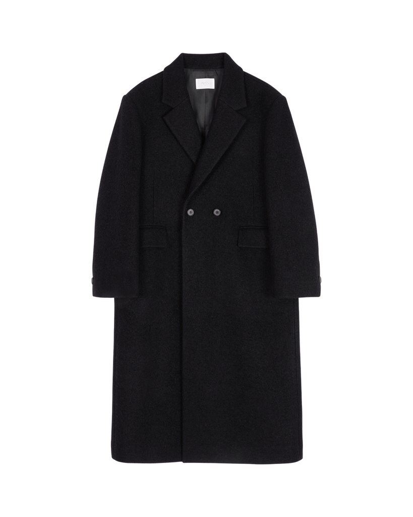 Oversized Double-Breasted Coat