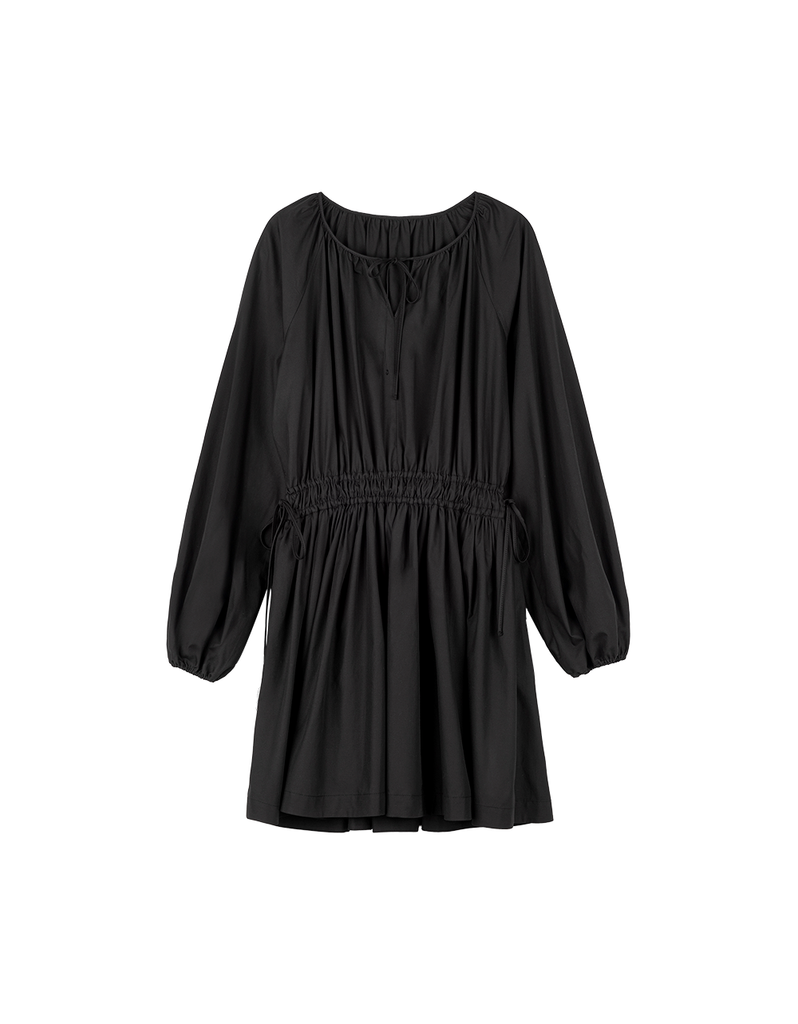 rivel shirring dress