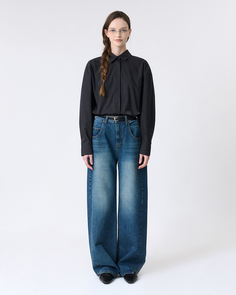 Back Pleat Detail Shirt