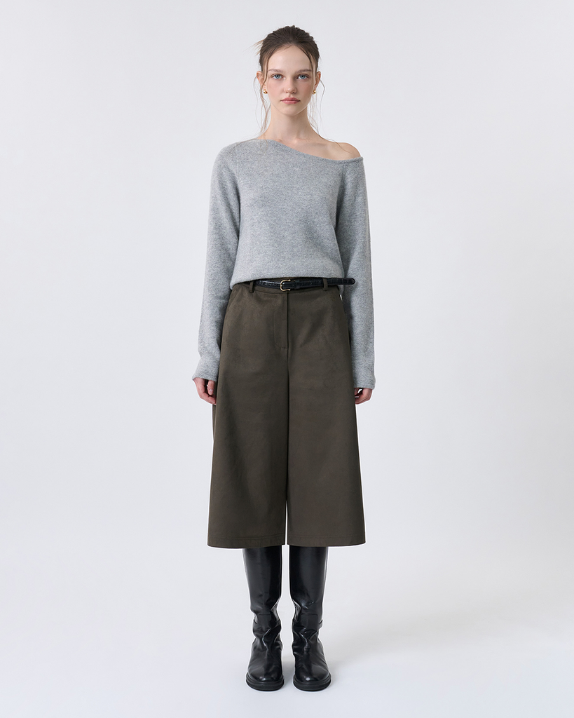 Calf Suede Pants