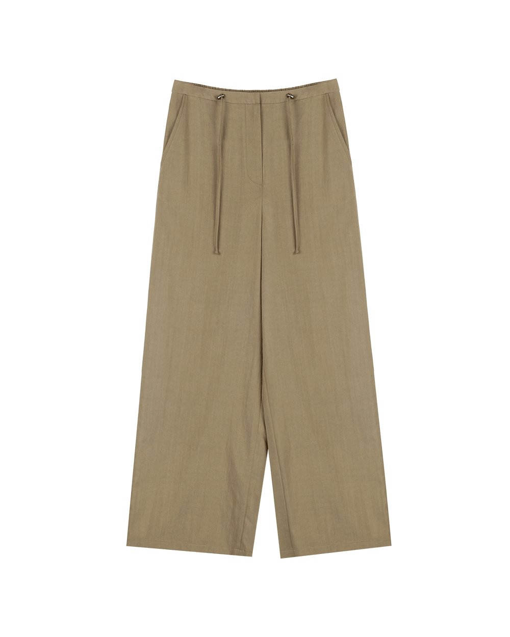 Drawstring Wide Leg Pants