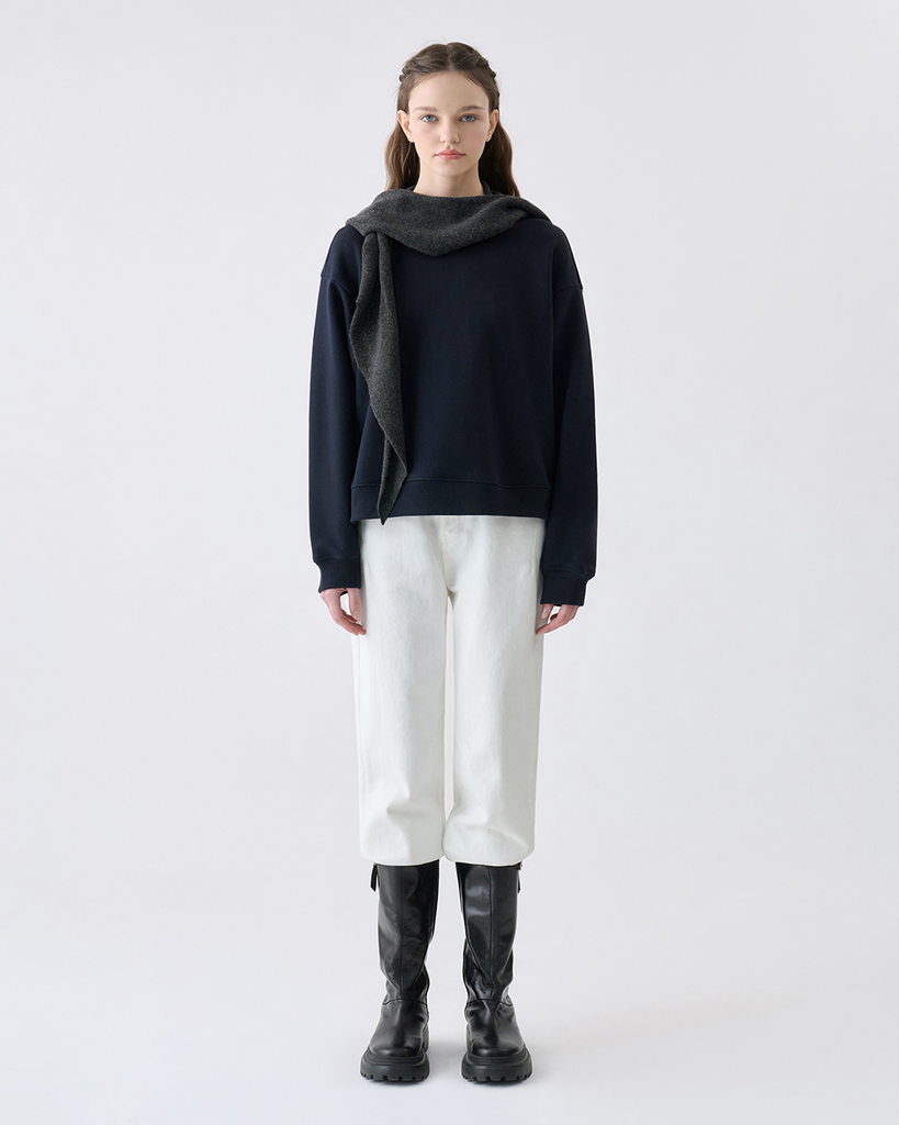 Pollen Side-Button Sweatshirt