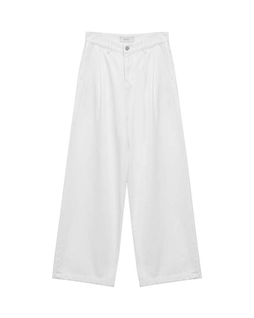Tencel Blend Wide Leg Jeans